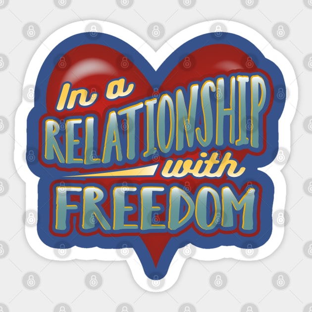 Relationship Freedom Valentine Love Funny Humor Sticker by creative